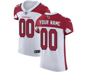 Men's Nike Arizona Cardinals White Customized Vapor Untouchable Player Elite Jersey
