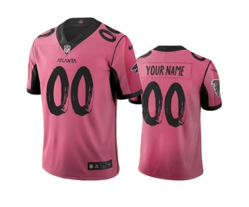 Atlanta Falcons Custom Pink Vapor Limited City Edition NFL Jersey