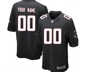 Kids' Nike Atlanta Falcons Customized Black Limited Jersey