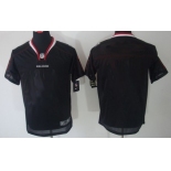 Men's Nike Atlanta Falcons Customized Lights Out Black Elite Jersey