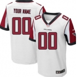 Men's Nike Atlanta Falcons Customized White Elite Jersey