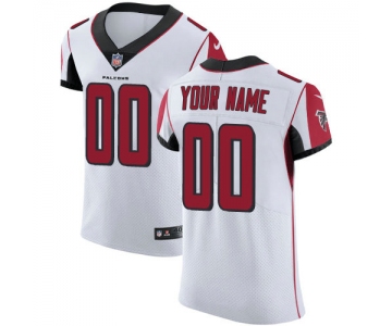 Men's Nike Atlanta Falcons Customized White Vapor Untouchable Custom Elite NFL Jersey