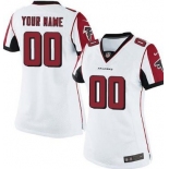 Women's Nike Atlanta Falcons Customized White Game Jersey
