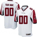 Youth Nike Atlanta Falcons Customized White Game Jersey