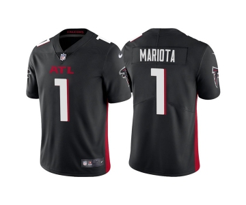 Men's Atlanta Falcons #1 Marcus Mariota Black Vapor Untouchable Limited Stitched Jersey
