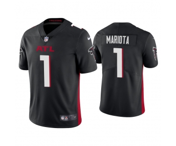 Men's Womens Youth Kids Atlanta Falcons #1 Marcus Mariota Nike Black Vapor Untouchable Limited NFL Stitched Jersey