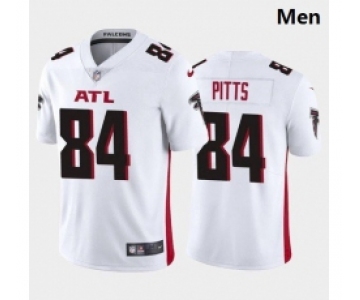 Men Atlanta Falcons #84 Kyle Pitts White 2021 Draft Jersey