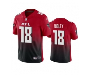 Atlanta Falcons 18 Calvin Ridley Men Nike Red 2nd Alternate 2020 Vapor Untouchable Limited NFL Jersey