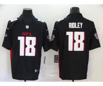 Men's Atlanta Falcons #18 Calvin Ridley Black 2020 NEW Vapor Untouchable Stitched NFL Nike Limited Jersey