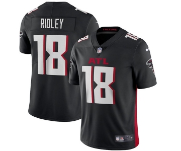Men's Atlanta Falcons #18 Calvin Ridley Black New Vapor Untouchable Limited Nike Jersey