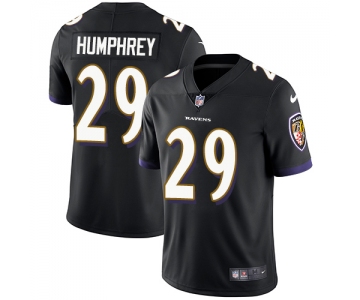 Nike Baltimore Ravens #29 Marlon Humphrey Black Alternate Men's Stitched NFL Vapor Untouchable Limited Jersey