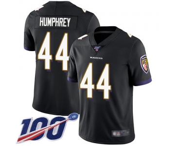 Nike Ravens #44 Marlon Humphrey Black Alternate Men's Stitched NFL 100th Season Vapor Limited Jersey