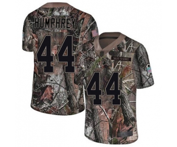 Ravens #44 Marlon Humphrey Camo Men's Stitched Football Limited Rush Realtree Jersey