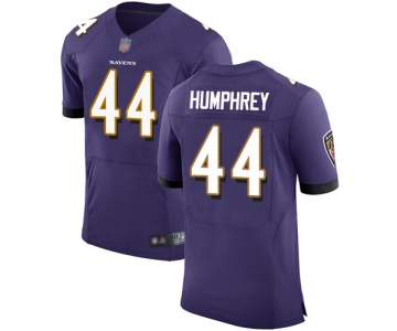 Ravens #44 Marlon Humphrey Purple Team Color Men's Stitched Football Vapor Untouchable Elite Jersey