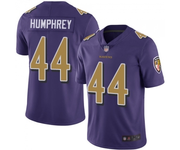 Ravens #44 Marlon Humphrey Purple Youth Stitched Football Limited Rush Jersey