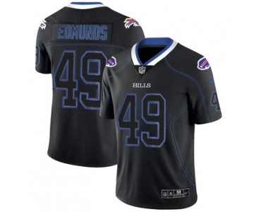 Nike Buffalo Bills #49 Tremaine Edmunds Black Shadow Legend Limited Jersey