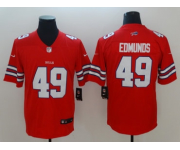 Nike Buffalo Bills #49 Tremaine Edmunds Red Vapor Untouchable Limited Jersey