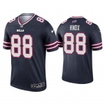 Men's Womens Youth Kids Buffalo Bills #88 Dawson Knox Navy Stitched NFL Limited Inverted Legend Jersey