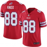 Men's Womens Youth Kids Buffalo Bills #88 Dawson Knox Red Stitched NFL Limited Rush Jersey