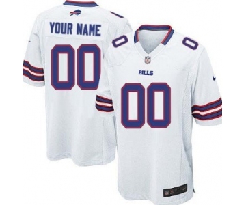 Kids' Nike Buffalo Bills Customized White Limited Jersey