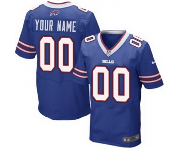 Men's Nike Buffalo Bills Customized 2013 Light Blue Elite Jersey