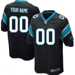 Kids' Nike Carolina Panthers Customized Black Limited Jersey