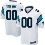 Kids' Nike Carolina Panthers Customized White Limited Jersey