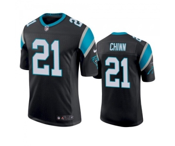 Men's Carolina Panthers Jeremy Chinn 2020 Draft Black Vapor Limited Jersey