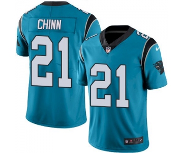 Nike Carolina Panthers #21 Jeremy Chinn Blue Alternate Stitched NFL Vapor Untouchable Limited Jersey
