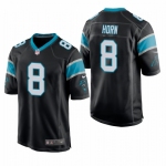 Men's Womens Youth Kids Carolina Panthers #8 Jaycee Horn Nike Black Vapor Limited Jersey