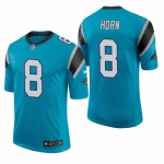 Men's Womens Youth Kids Carolina Panthers #8 Jaycee Horn Nike Blue Vapor Limited Jersey