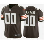 Men's Cleveland Browns Customized 2020 New Brown Team Color Vapor Untouchable NFL Stitched Limited Jersey