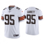 Men's Womens Youth Kids Cleveland Browns #95 Myles Garrett White Vapor Untouchable Limited Stitched Jersey