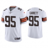 Men's Womens Youth Kids Cleveland Browns #95 Myles Garrett White Vapor Untouchable Limited Stitched Jersey