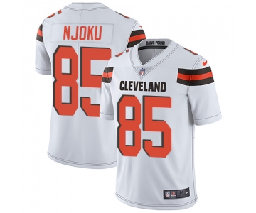 Nike Cleveland Browns #85 David Njoku White Men's Stitched NFL Vapor Untouchable Limited Jersey