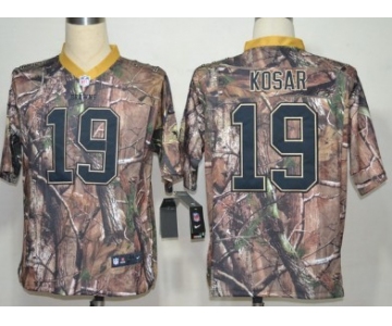 Nike Cleveland Browns #19 Bernie Kosar Realtree Camo Elite Jersey