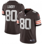 Nike  Cleveland Browns #80 Jarvis Landry Brown 2020 New Vapor Untouchable Limited Jersey