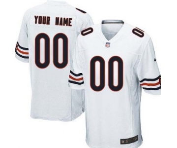 Kids' Nike Chicago Bears Customized White Limited Jersey