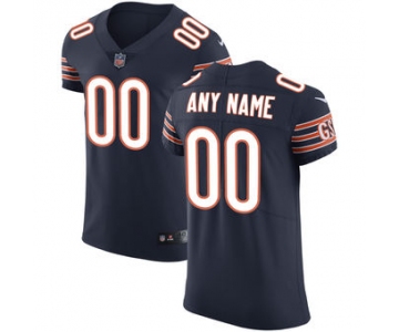 Men's Chicago Bears Nike Navy Vapor Untouchable Custom Elite Jersey
