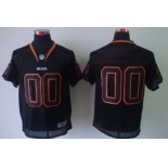 Men's Nike Chicago Bears Customized Lights Out Black Elite Jersey