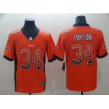 Nike Bears #34 Walter Payton Orange Men's Stitched NFL Limited Rush Jersey