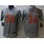 Nike Chicago Bears #34 Walter Payton 2013 Gray Vapor Kids Jersey