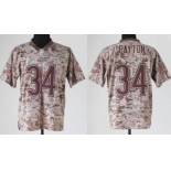 Nike Chicago Bears #34 Walter Payton 2013 USMC Camo Elite Jersey