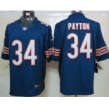 Nike Chicago Bears #34 Walter Payton Blue Limited Jersey