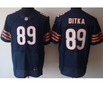 Nike Chicago Bears #89 Mike Ditka Blue Elite Jersey