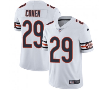 Nike Bears #29 Tarik Cohen White Men's Stitched NFL Vapor Untouchable Limited Jersey