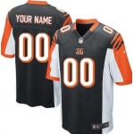 Kids' Nike Cincinnati Bengals Customized Black Game Jersey