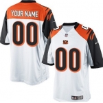 Men's Nike Cincinnati Bengals Customized White Limited Jersey