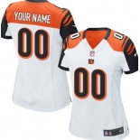 Women's Nike Cincinnati Bengals Customized White Limited Jersey
