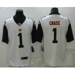 Men's Cincinnati Bengals #1 JaMarr Chase White 2016 Color Rush Stitched NFL Nike Limited Jersey